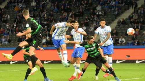 Herthas Jurgen Ekkelenkamp gelingt ein Traumdebüt