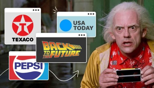 Revisiting Back to the Future II: Cool Futuristic Logos