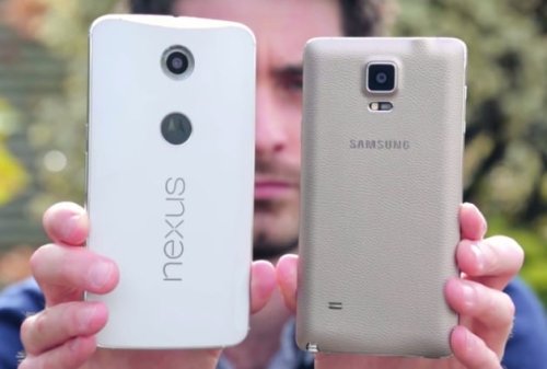Google's Nexus 6 gets compared to Samsung's Galaxy Note 4 - Talk Android