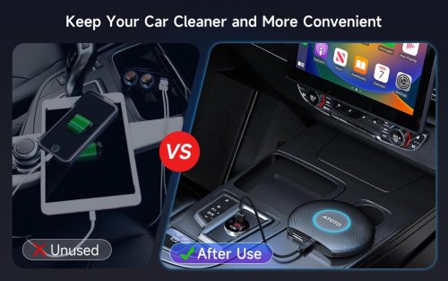 Choose the Best Wireless CarPlay Adapter for Your Factory Wired CarPlay or Wired Android Auto