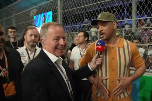 Martin Brundle shared wholesome moment with Will Smith’s security at Saudi Arabia Grand Prix