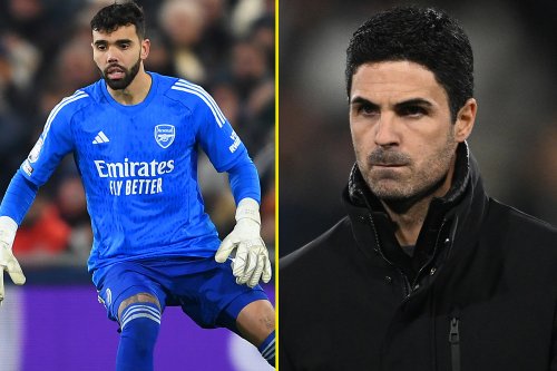 Arteta dodges Raya question as Arsenal man gets unwanted stat