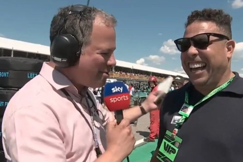 ‘He hasn’t got a clue’ – Martin Brundle’s F1 gridwalk replacement in awkward exchange with Ballon d’Or winner