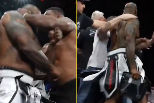 ‘Murderous’ – Conor McGregor shocked as BKFC fighter attacks rival with scales after punches thrown