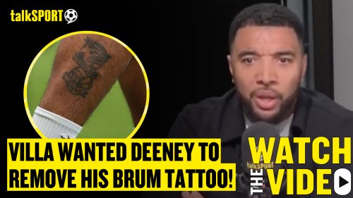 Troy Deeney reveals Aston Villa would only sign him if he removed his Birmingham tattoo