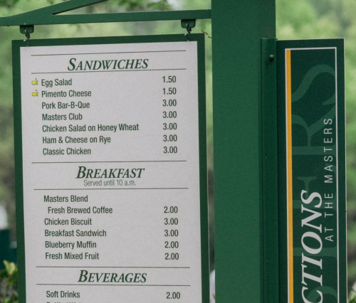 Fans stunned at how cheap Masters food is compared to Grand National Guinness