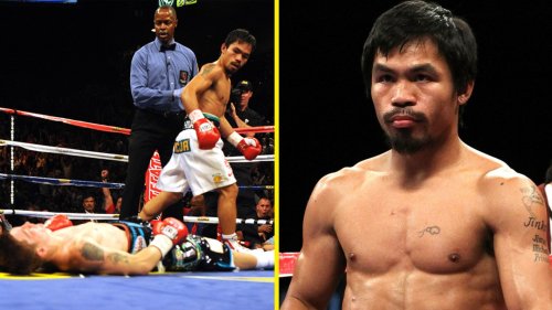 Manny Pacquiao hit me so hard I can’t even remember it, it was one of boxing’s most brutal ever KOs