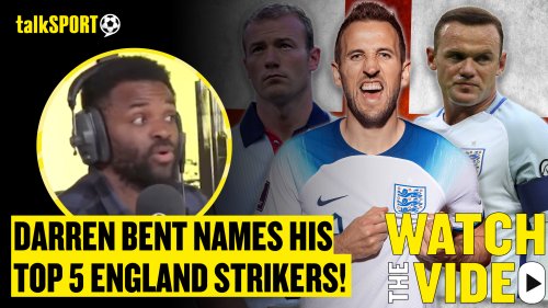 Darren Bent names his top 5 best England strikers of all time