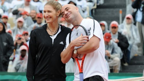 Andre Agassi had cheeky message for wife Steffi Graf after matching her Miami Open record