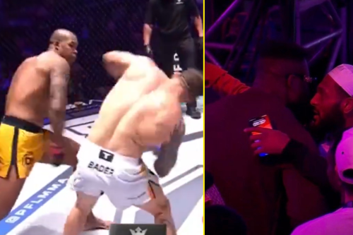 Ngannou makes quick exit after 6ft 8in KO artist becomes MMA comeback opponent