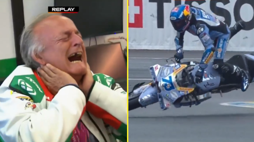 All-time attendance record smashed as fans rewarded with first home winner in 71 years in multi-crash MotoGP epic