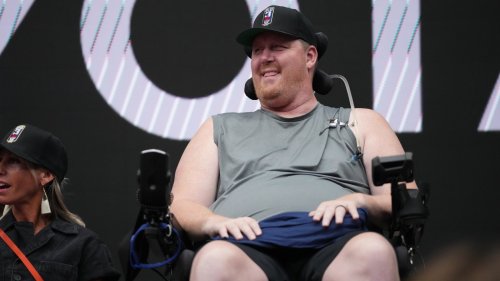 I’m one of NBA’s tallest ever players and starred in Space Jam, but traumatic bike crash left me paralyzed