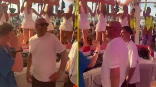 ‘What a guy’ – Liverpool fans love video of Arne Slot celebrating Premier League title as he parties in Dubai