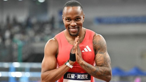 Sprinter who broke long-standing Usain Bolt record says: ‘I don’t need a medal to prove that’