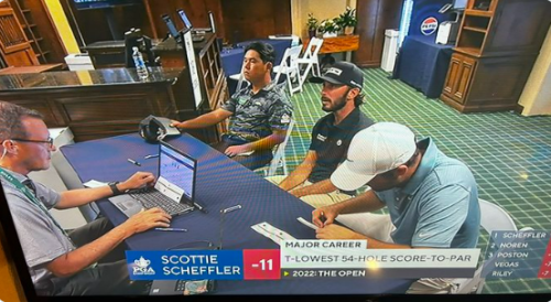 Behind-the-scenes moment at PGA Championship sees Scottie Scheffler leave rivals stunned