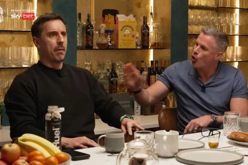 ‘What are you talking about?’ – Jamie Carragher and Ian Wright fume as Gary Neville names ‘undroppable’ England star