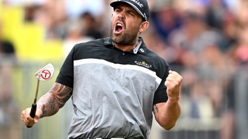 Ex-motorcycle gang member faces fight to play at The Open despite remarkable qualification