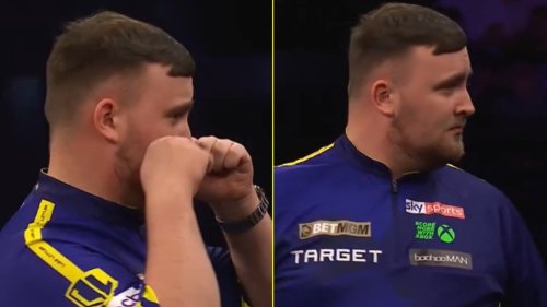 Luke Littler trolls heckling fans with hilarious gesture in Premier League thriller