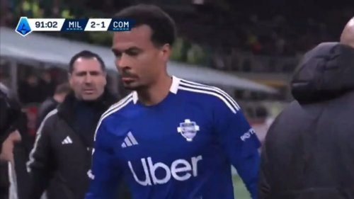 ‘Feels good to be back’ – Dele Alli still embarrassed after red card 10 minutes into long-awaited football comeback