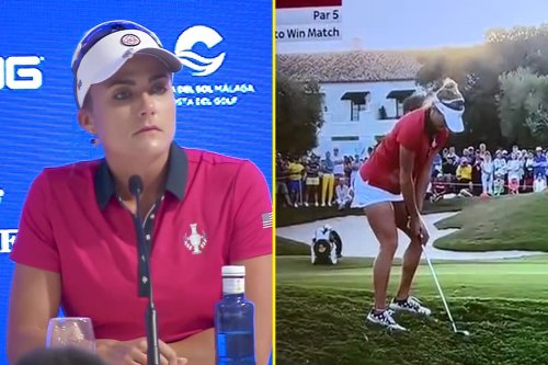 'Excuse me?' - Lexi Thompson leaves reporter stunned in awkward Solheim Cup moment