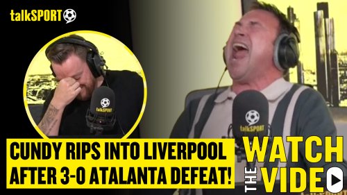 Jason Cundy rips into Liverpool after Atalanta defeat with trademark 'Has anyone seen...'