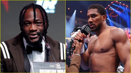 Deontay Wilder explains what he must do to earn Anthony Joshua fight