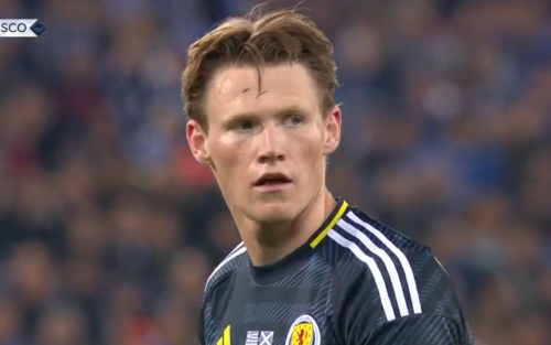 Fans appalled by ‘disgraceful’ incident moments before Scott McTominay penalty
