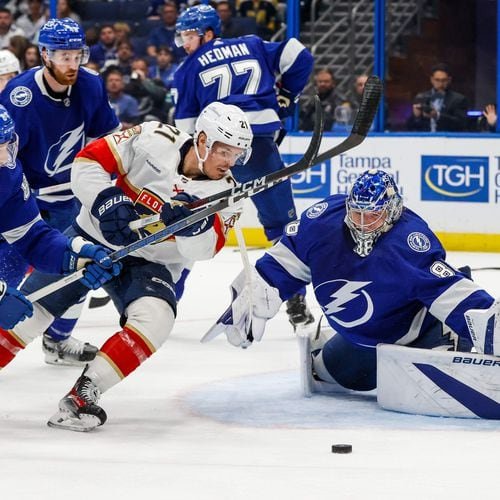 Lightning get afternoon matchup with Panthers to open postseason