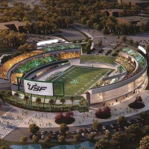 USF terminates design-build agreement for Bulls football stadium