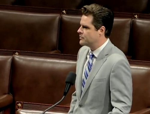 Rep. Matt Gaetz Of Florida Trumpets Success After Stripping US Funding For Paris Climate Accords