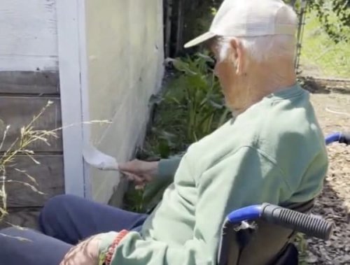 Amid Mayhem In Its Streets, One California City Goes After 102-Year-Old Man For Graffiti