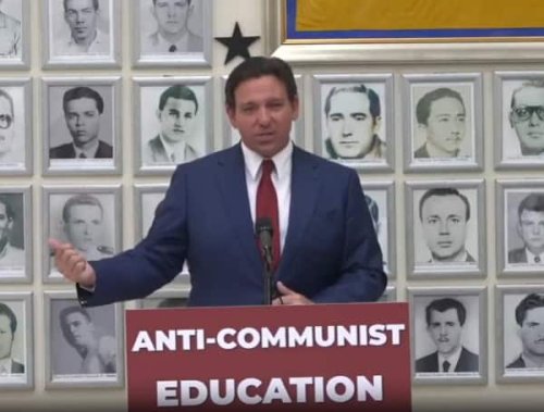 Florida Gov. DeSantis Says Pro-Hamas Protesters Got "Their Butt Dragged Off The Street"