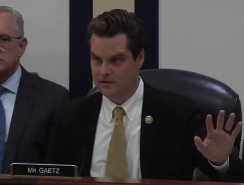 Rep. Matt Gaetz Of Florida Grills Space Force’s Top Brass On Red-State Policy, Politics