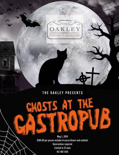 Tickets On Sale Now for Ghosts At the Gastropub Dinner With Nine Lives Paranormal in Nutley
