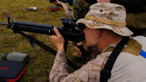 Inside a new technology for Marine marksmanship training