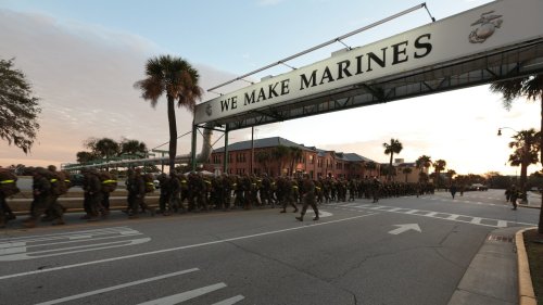 The Marine Corps' legendary training depot will be underwater by 2050