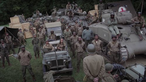 The Famous ‘Black Panthers’ World War II Tank Unit Rolls Onto The Big ...