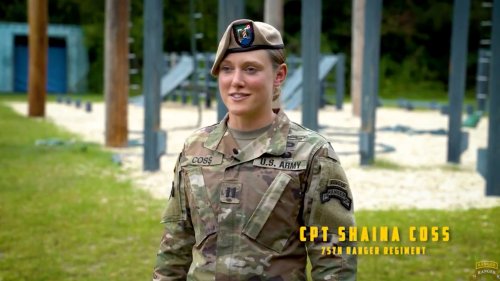 Meet the first woman to lead elite Army Rangers in combat
