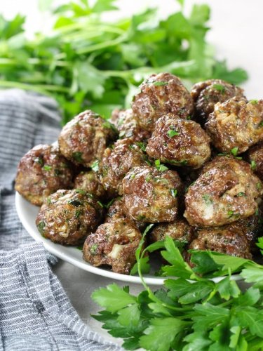 Air Fryer Italian Meatballs