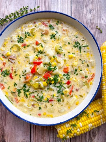 Best Corn Chowder Recipe - Tastefully Grace