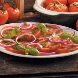 Easy Italian Tomato Salad