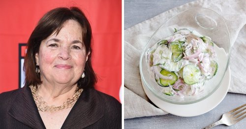 I Tried This Amazingly Creamy Cucumber Salad from Ina Garten