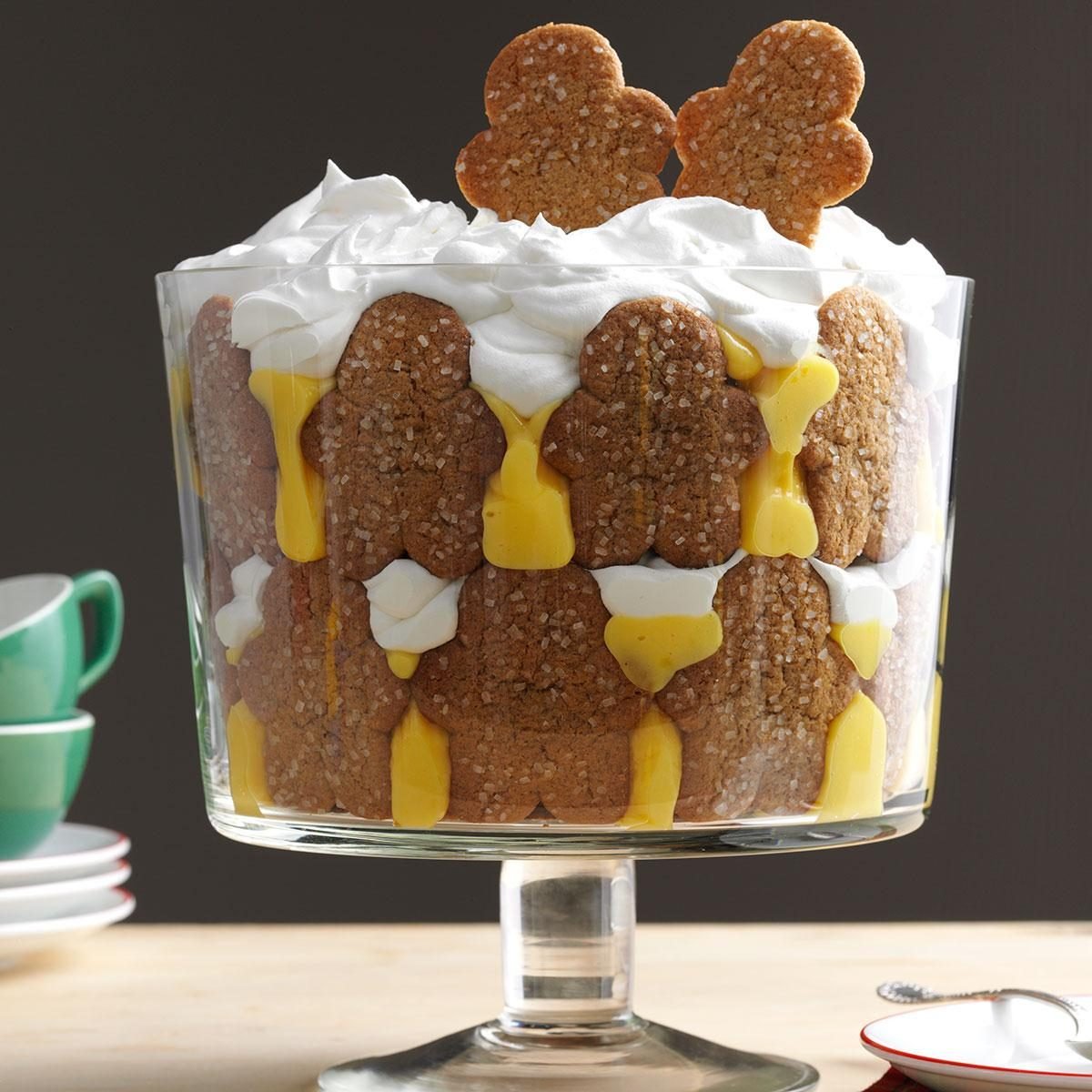 Christmas Gingerbread Trifle