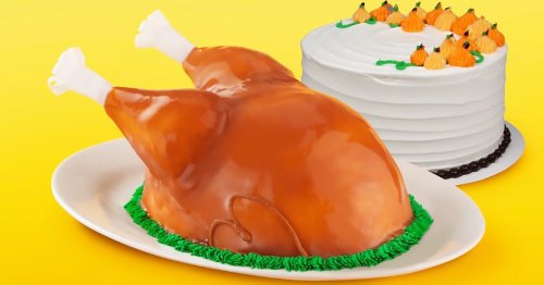 Baskin-Robbins Is Selling a Realistic TURKEY Ice Cream Cake, and We Need One for Thanksgiving