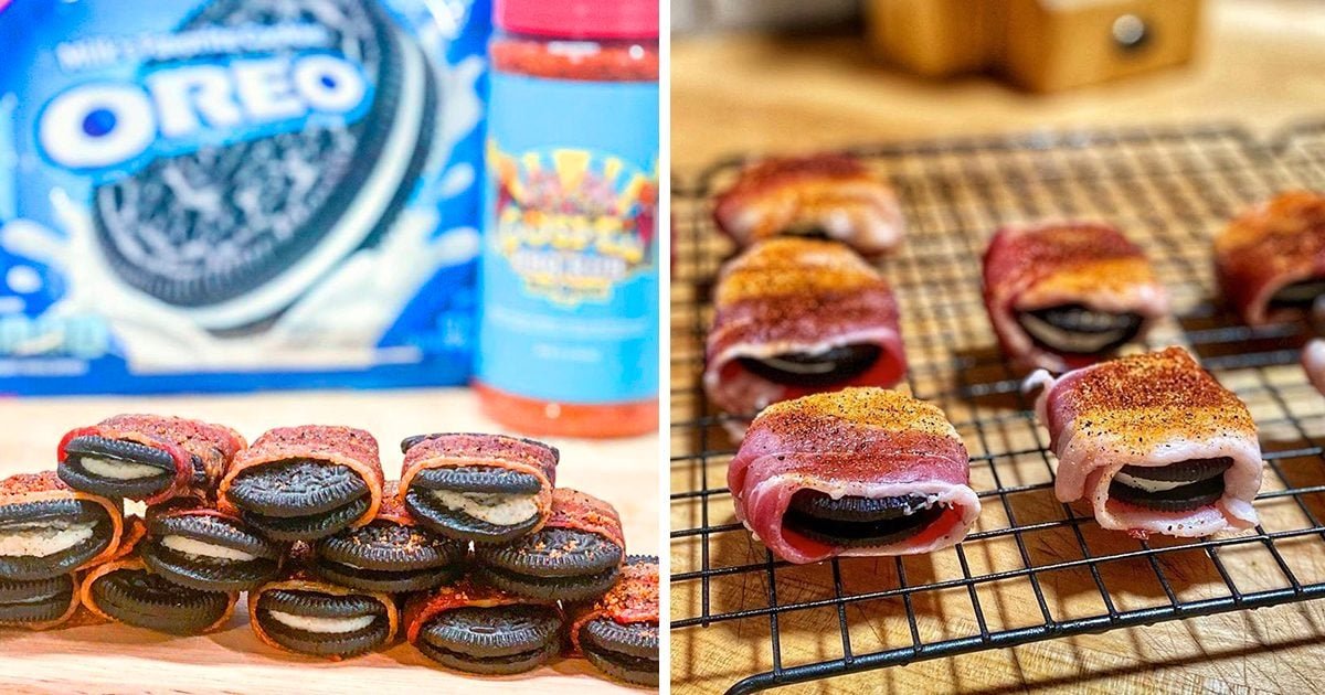This Is How to Make Bacon-Wrapped Oreos