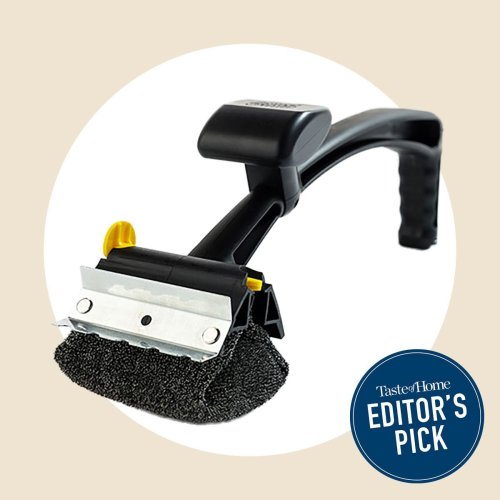 The HeavyDuty Scrub Daddy Grill Brush Is BristleFree and Cleans with Steam Flipboard