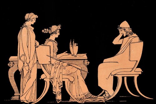 This what a menu from 'The Odyssey' would have looked like