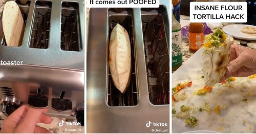 This Viral Tortilla Toaster Hack Is the Solution to Your Tex Mex Cravings