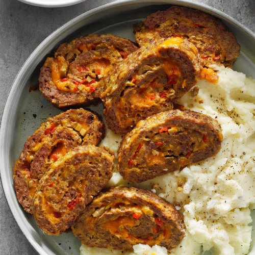 Cheese-Filled Meat Loaf