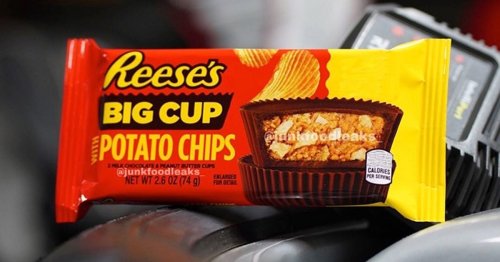 Reese's Is Rolling Out a NEW Big Cup PACKED with Potato Chip Pieces